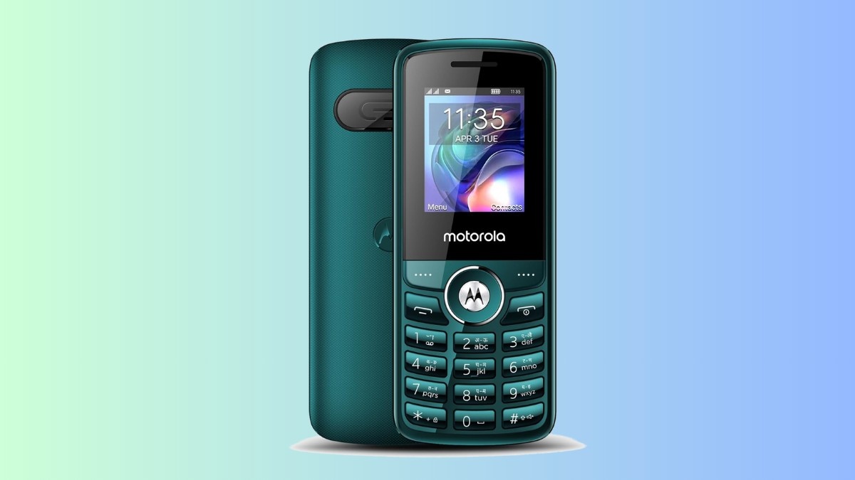 Motorola A200: लंबी बैटरी वाला सस्ता फोन, कीमत सिर्फ ₹1,149 Motorola A200: लंबी बैटरी वाला सस्ता फोन, कीमत सिर्फ ₹1,149