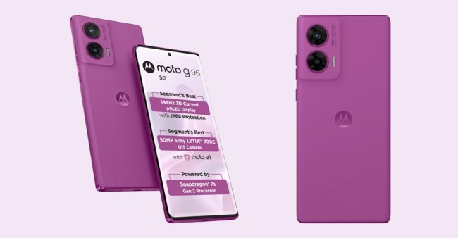 सिर्फ ₹15,910 में Motorola G96: शानदार डिस्प्ले और पावरफुल बैटरी के साथ