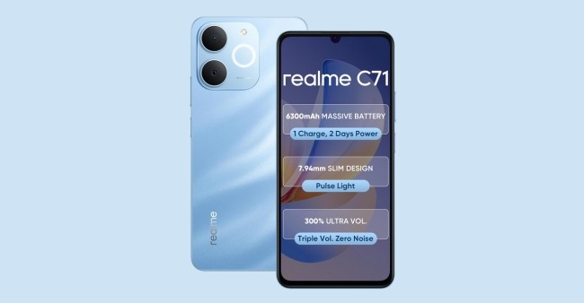 Realme C71: सस्ता फोन, बड़ी बैटरी और शानदार डिजाइन के साथ