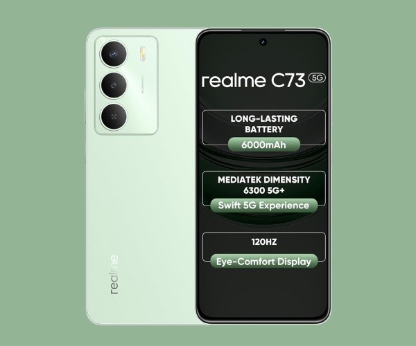Realme C73: दमदार बैटरी और स्मूद परफॉर्मेंस वाला स्टाइलिश बजट स्मार्टफोन