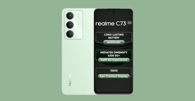 Realme C73: दमदार बैटरी और स्मूद परफॉर्मेंस वाला स्टाइलिश बजट स्मार्टफोन