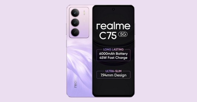 Realme C75: कम कीमत में दमदार फीचर्स और लंबी बैटरी