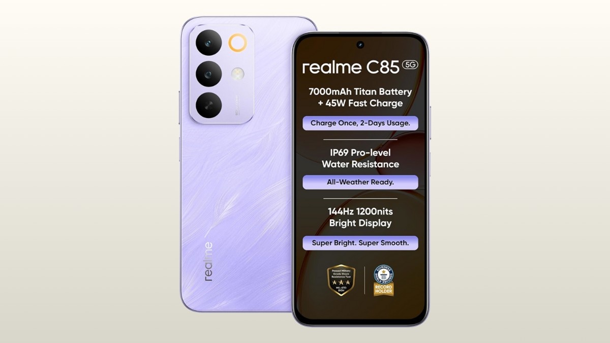 Realme C85 Features Realme C85 Features