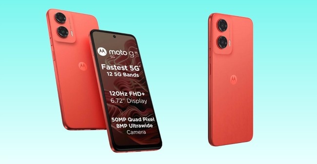 Motorola Moto G35: स्टाइल और पावर से भरपूर बजट स्मार्टफोन Motorola Moto G35: स्टाइल और पावर से भरपूर बजट स्मार्टफोन