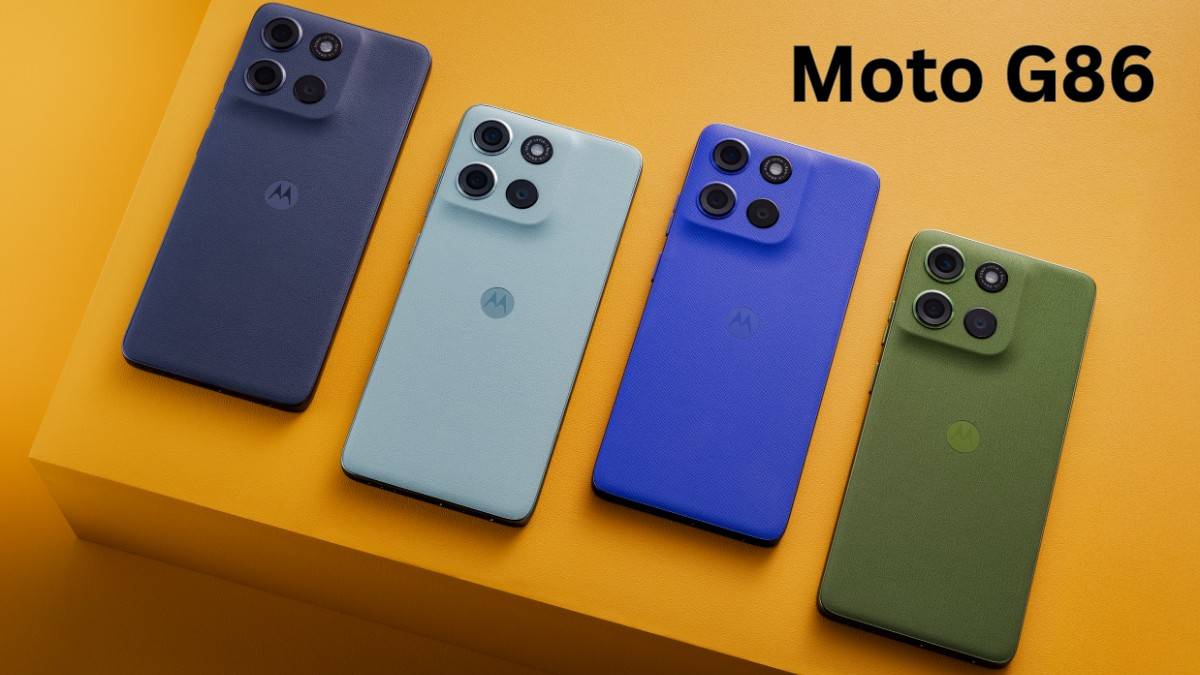 Motorola Moto G86: ₹19,990 में दमदार बैटरी, शानदार कैमरा और स्टाइलिश डिज़ाइन