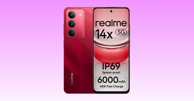 Realme 14x 5G: बड़े डिस्प्ले, दमदार बैटरी और शानदार कैमरा Realme 14x 5G: बड़े डिस्प्ले, दमदार बैटरी और शानदार कैमरा